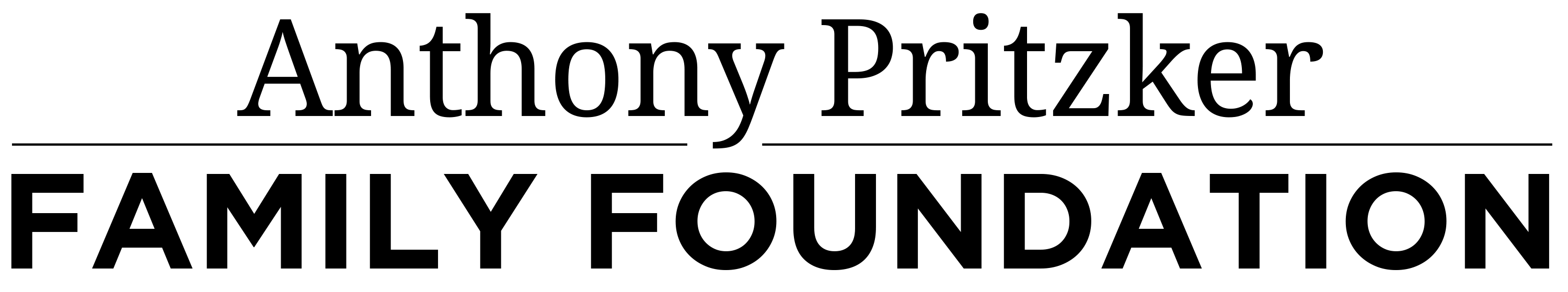Anthony Pritzker Family Foundation logo